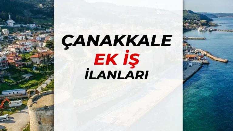 CANAKKEL EK IS ILNLARI