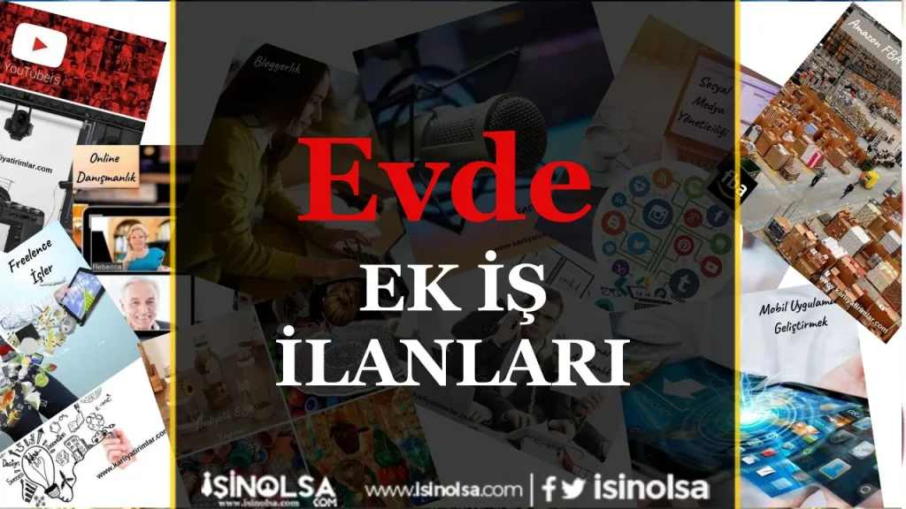 Evde Ek İş İlanları