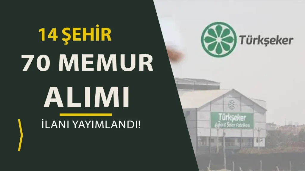 TURKSEKER memur alimi ilani