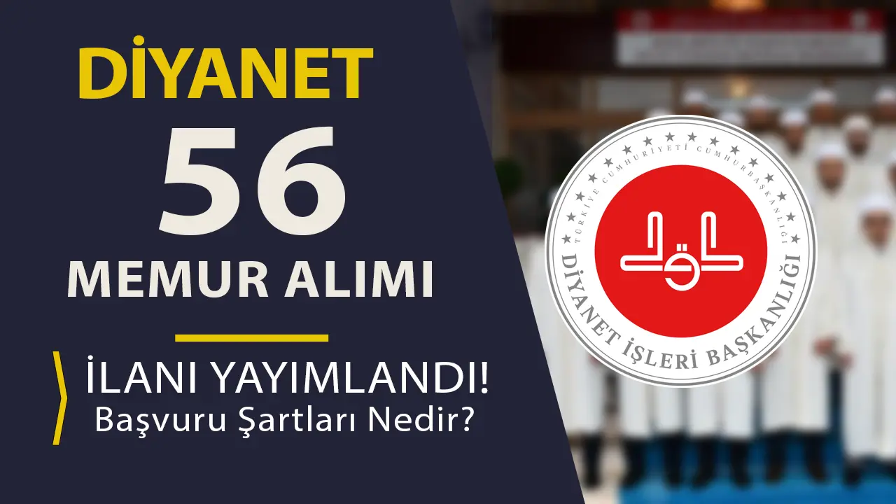 diyanet memur alımı