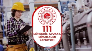 Çevre Bakanlığı 111 Mühendis Avukat ve Mimar Alımı İlanı 2025/3 İle