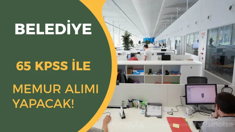 Dikili Belediyesi 65 KPSS ile Memur Alımı İlanı Yayımladı