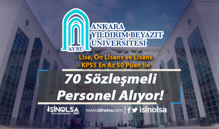 aybu 70 sozlesmeli personel alimi ilani