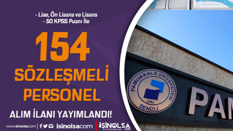 pamukkale universitesi 154 personel alimi