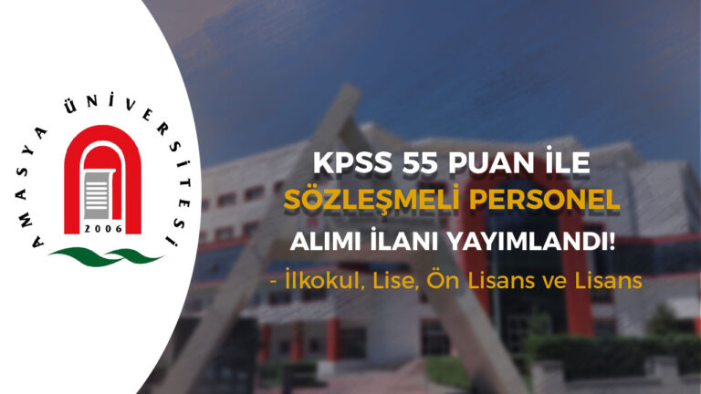 amasya universitesi 14 personel alimi1