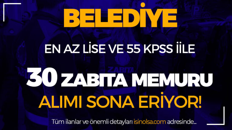 belediye zabita memuru alimi