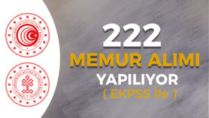 Kültür ve Ticaret Bakanlığı 222 Memur Alımı Yapıyor ( EKPSS )