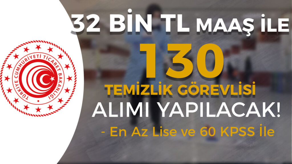 temizlik gorevlisi alimi 1