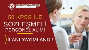 Eskişehir Teknik Üniversitesi ( ESTÜ ) 26 Sözleşmeli Personel Alımı Yapıyor!