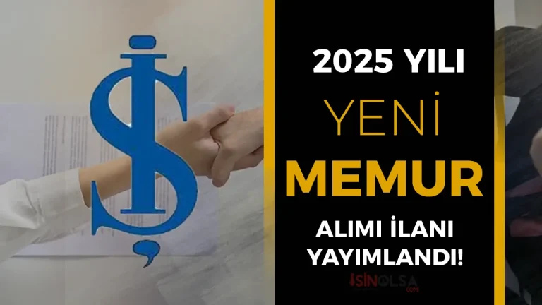 İş Bankası Memur Alımı 2025 Yayımlandı ( Müfettiş Yardımcısı )