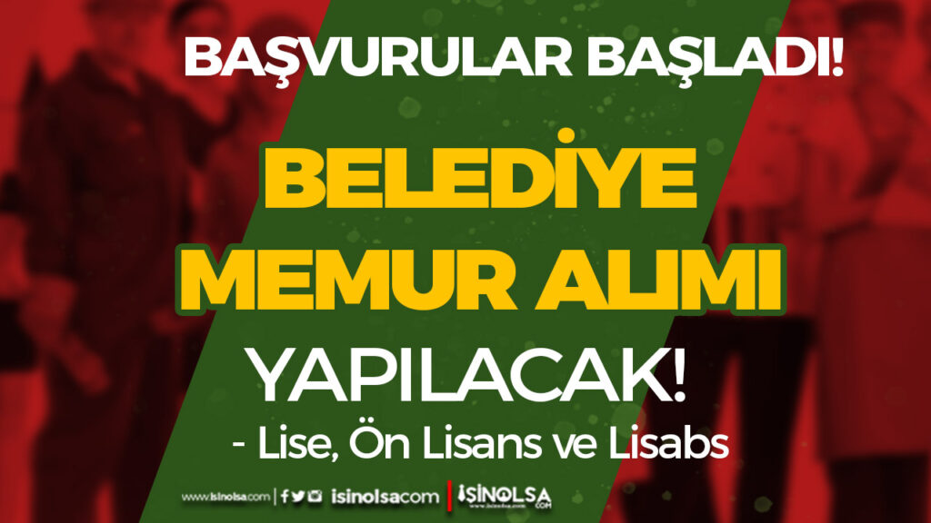 belediye memur alimii