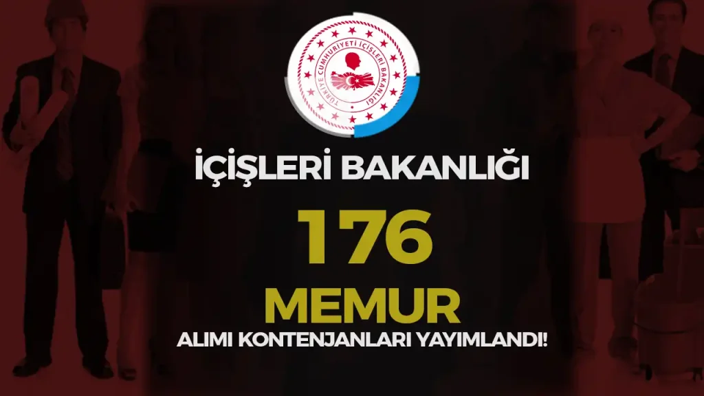 içişleri bakanlığı mmemur kontenjanları