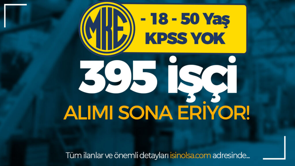 mke isci alimi sona eriyor