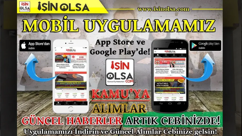 İşin Olsa Mobil Uygulamalar