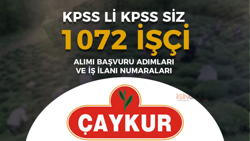 caykur isci alimi 1