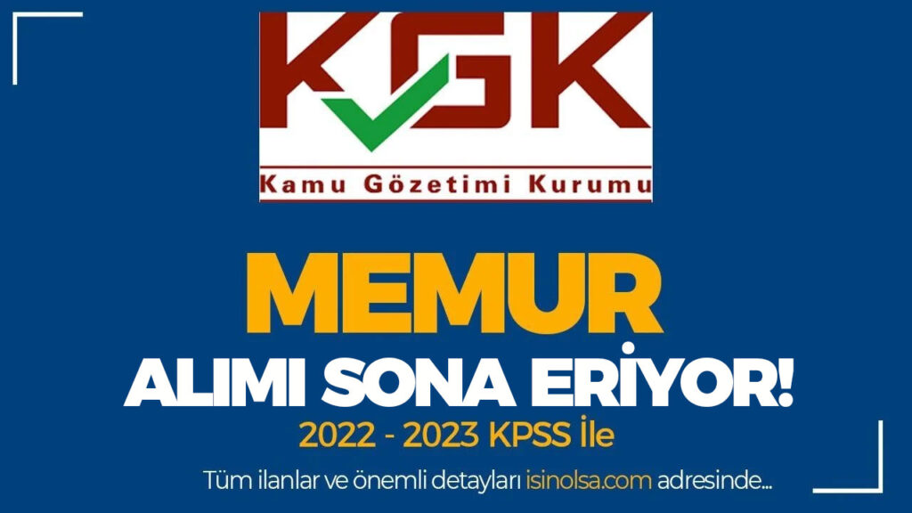 kgk memur alimi sona eriyor