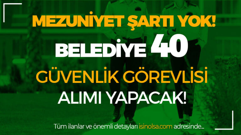 belediye guvenlik gorevlisi