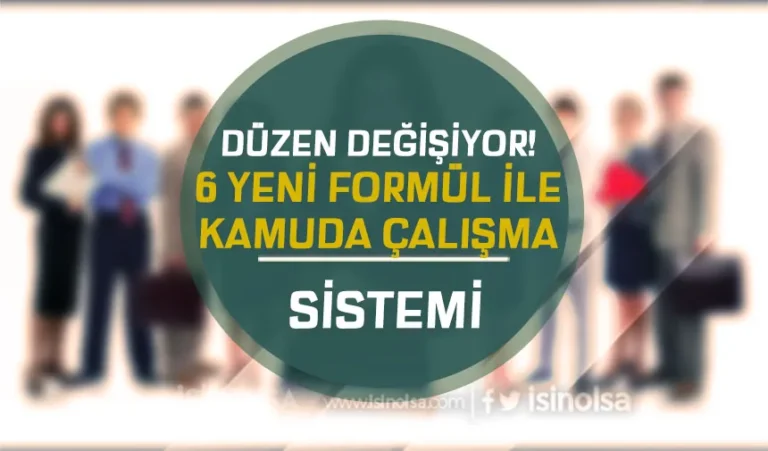 kamuda calisma sistemi