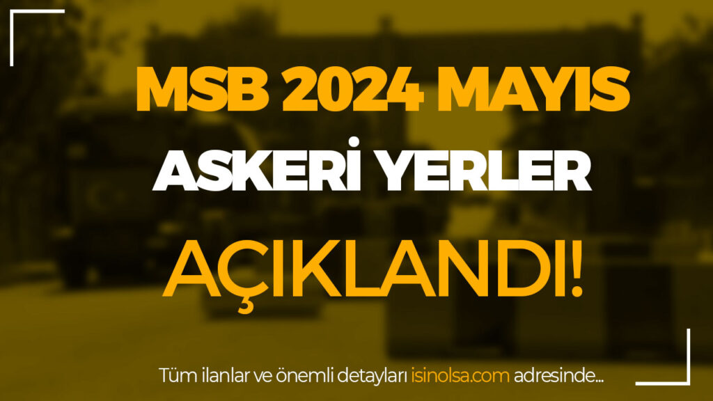 msb askeri yerler