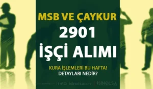 ÇAYKUR ve MSB 2901 İşçi Alımı Kura İşlemleri Bu Hafta Çekilecek!