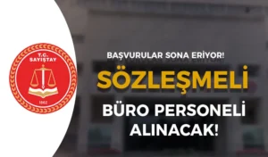 Sayıştay Başkanlığı KPSS Puanı İle Büro Personeli Alımı Sona Eriyor!