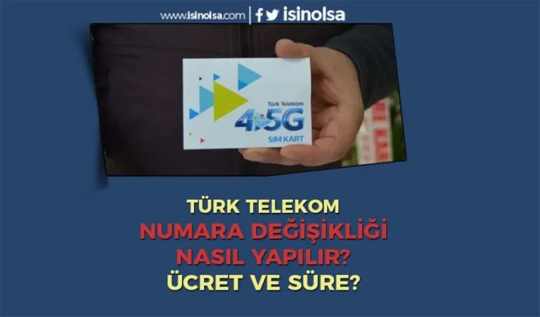 turk telekom numara degisikligi