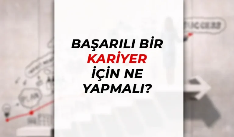 basarili bir kariyer