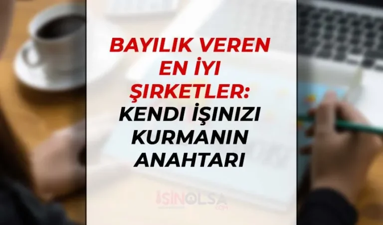 bayilik veren sirketler 1 1