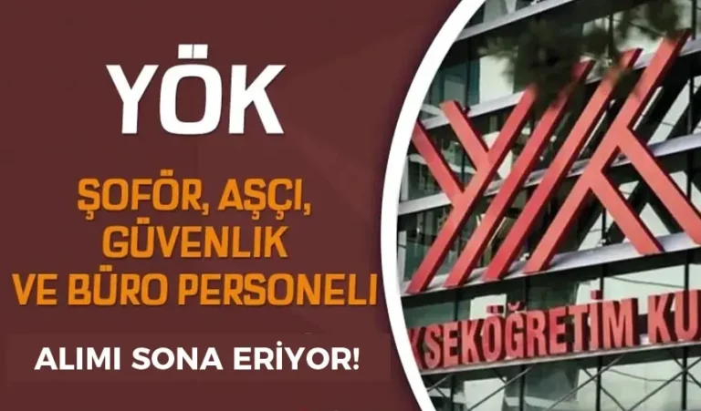 yok personel alimi