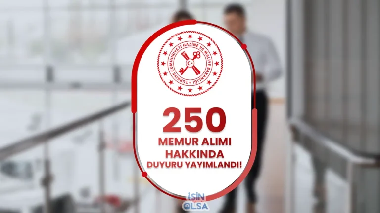 HMB 250 Memur Alımı Hakkında Duyuru Geldi ( Vergi Müfettiş Yardımcısı )