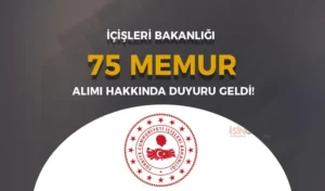 İçişleri Başkanlığı 75  Memur Alımı Hakkında Duyuru ( İl Planlama )