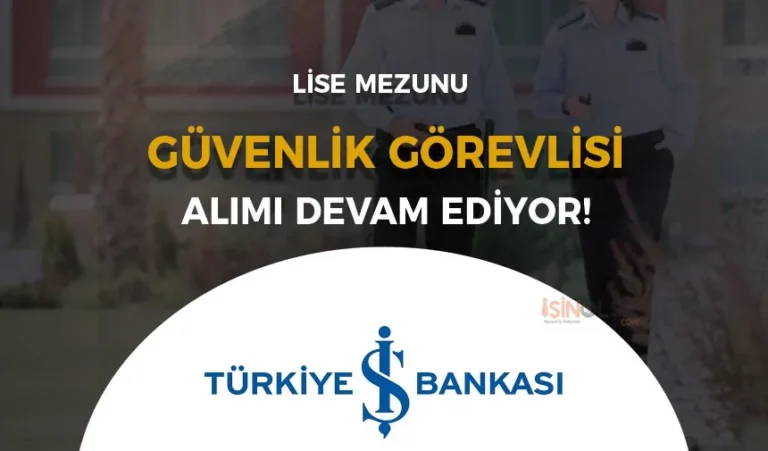 is bankasi guvenlik gorevlisi alimi 1