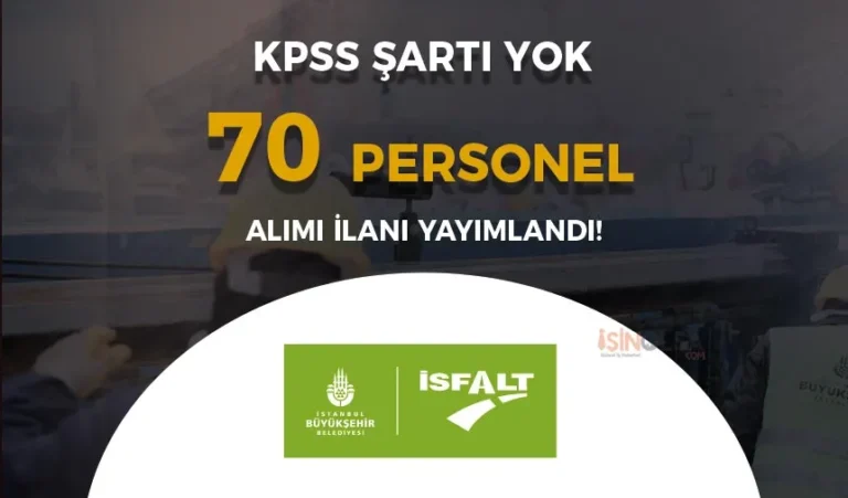 isfalt personel alimi