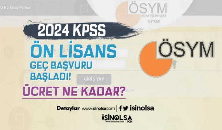 kpss on lisans basvuru 2