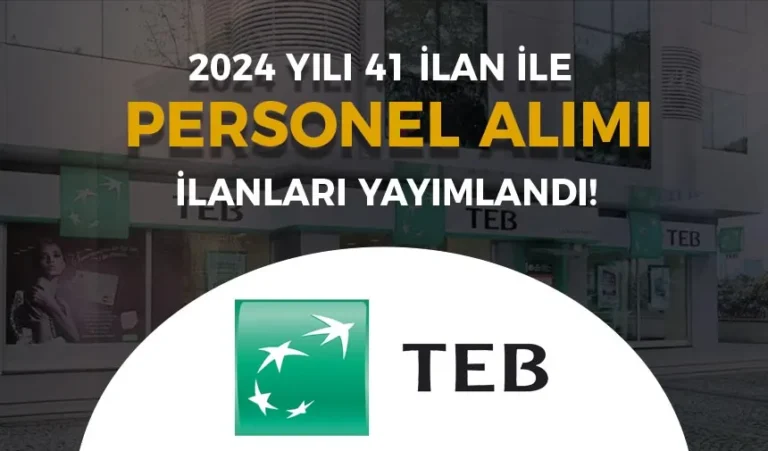 teb personel alimi 1