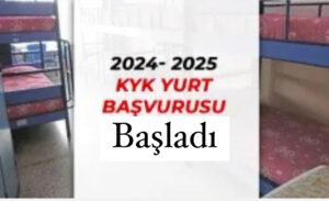 2024 – 2025 KYK Yurt Başvurusu Başladı