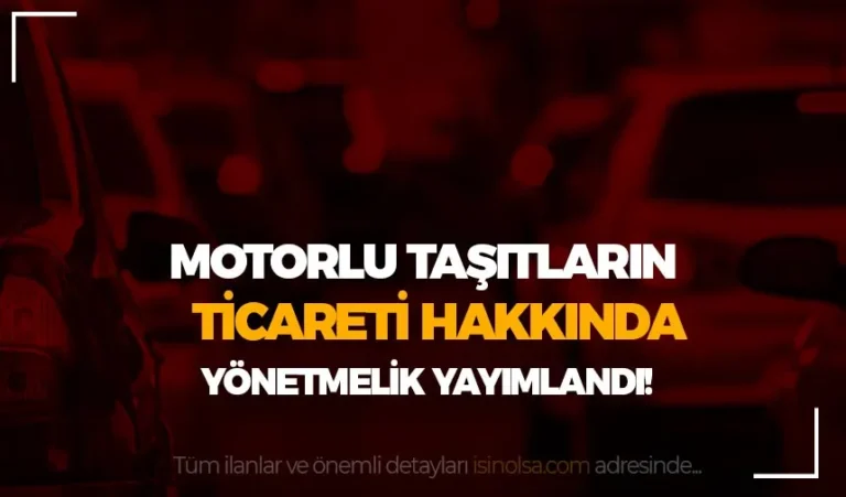 motorlu tasit ticareti