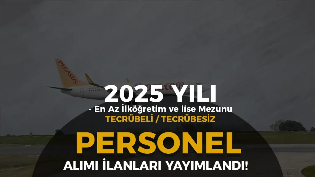 pegasus personel alımı