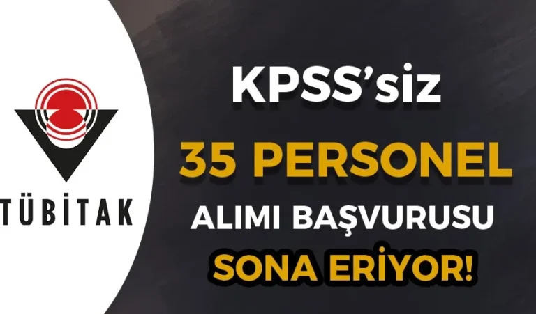 tubitak 35 personel