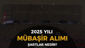 Adalet Bakanlığı  Mübaşir Alımı İlanı 2025 Geliyor! Şartları ve Taban KPSS Nedir?