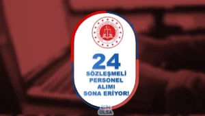 Adalet Bakanlığı 24 Sözleşmeli Personeli Alımı Sona Eriyor! KPSS li KPSS siz