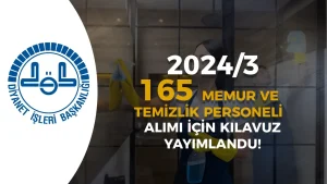 Diyanet ( DİB ) 165 Memur Alımı Yapacak( 2828 Sayılı Kanun İle )