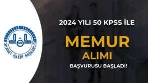 Diyanet (DİB ) 50 KPSS  İle Memur Alımı Başvurusu Başladı! ( Müfettiş Yardımcısı )