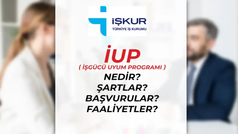 iskur iup nedir