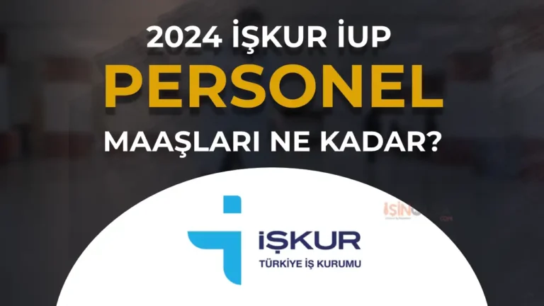 iup personel maaslari