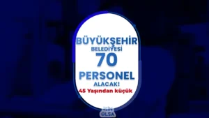 Konya Büyükşehir Belediyesi 70 Personel ( Şoför ) Alımı Yapıyor!