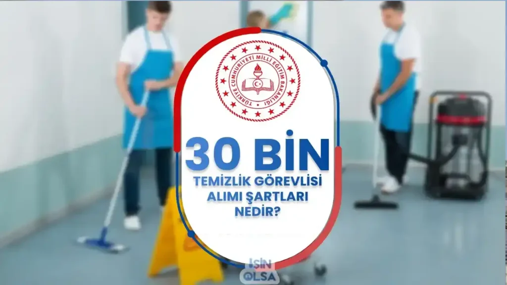 meb temizlik gorevlisi sartlari