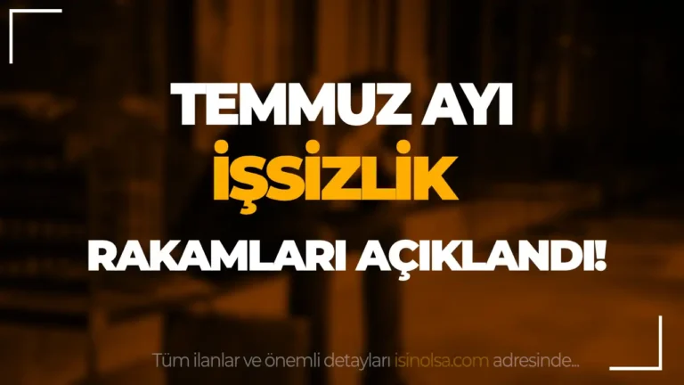 temmuz issizlik