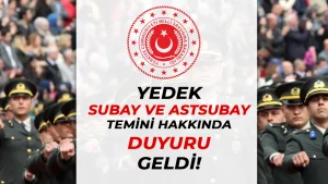 MSB Deniz Kuvvetleri Muvazzaf Subay ve Astsubaylığa Geçiş  2025 Duyurusu Yayımladı!