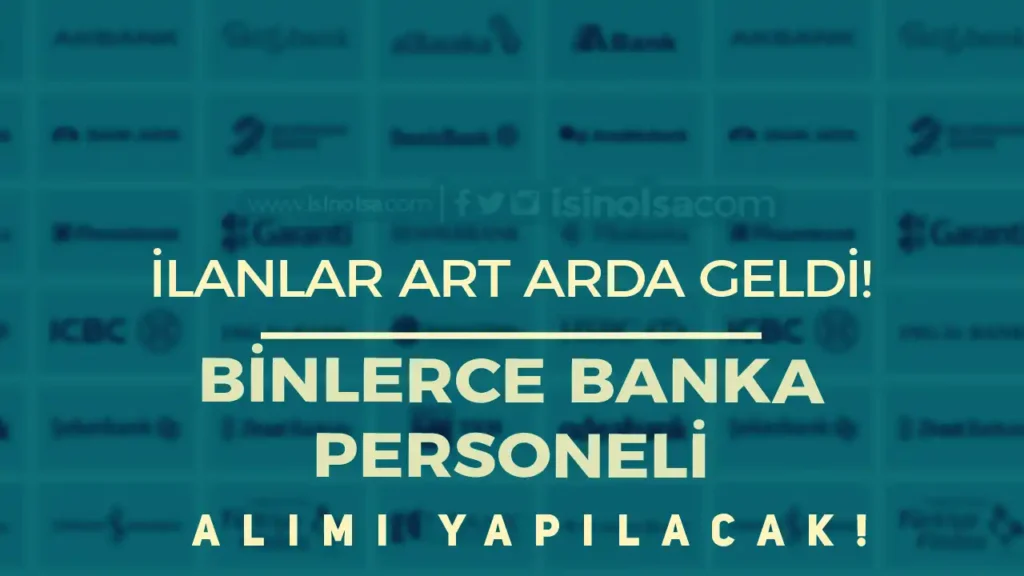 banka personel alimlari